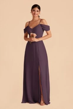 Devin Convertible Dress - Plum