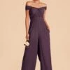 Gigi Convertible Jumpsuit - Plum 1 Gigi Convertible Jumpsuit - Plum -Elegance Bridal Store plum gigi convertible slit bridesmaid jumpsuit 03 78309077 b70a 4111 81db 692003b4ed34