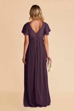 Hannah Empire Dress - Plum -Elegance Bridal Store plum hannah bridesmaid dress 05 f3f657c5 ed46 43c0 9607 b63c9361829f