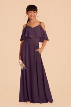 Janie Convertible Junior Dress - Plum -Elegance Bridal Store plum janie convertible slit junior bridesmaid dress 05 212dff19 e01a 4acf 8e24 963b8eebf61f