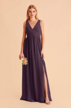 Laurie Empire Dress - Plum 13 Laurie Empire Dress - Plum -Elegance Bridal Store plum laurie convertible slit bridesmaid dress 01 e761c4c1 f102 43af a77e 416d89de76be