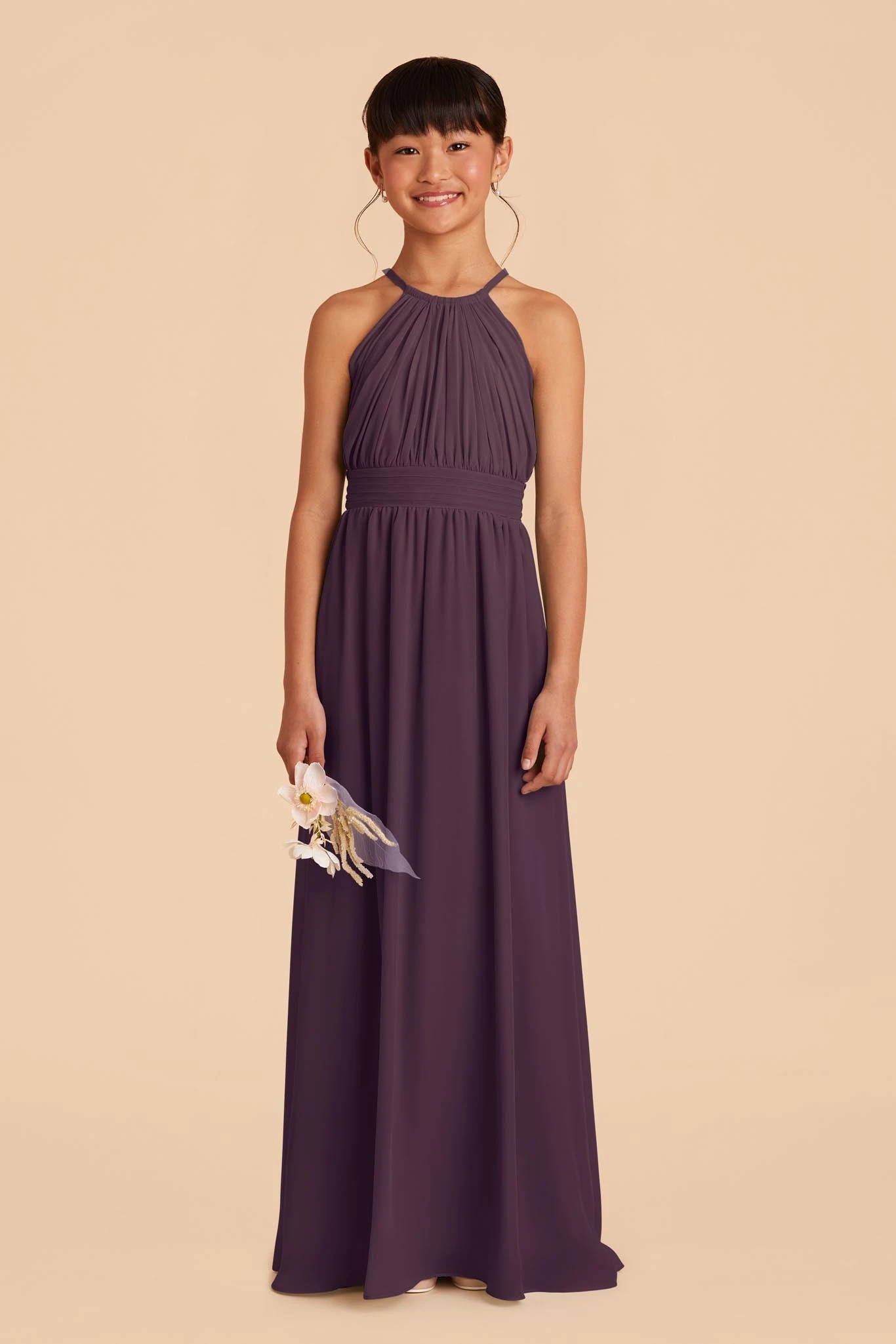 Sienna Junior Dress - Plum 3 Sienna Junior Dress - Plum