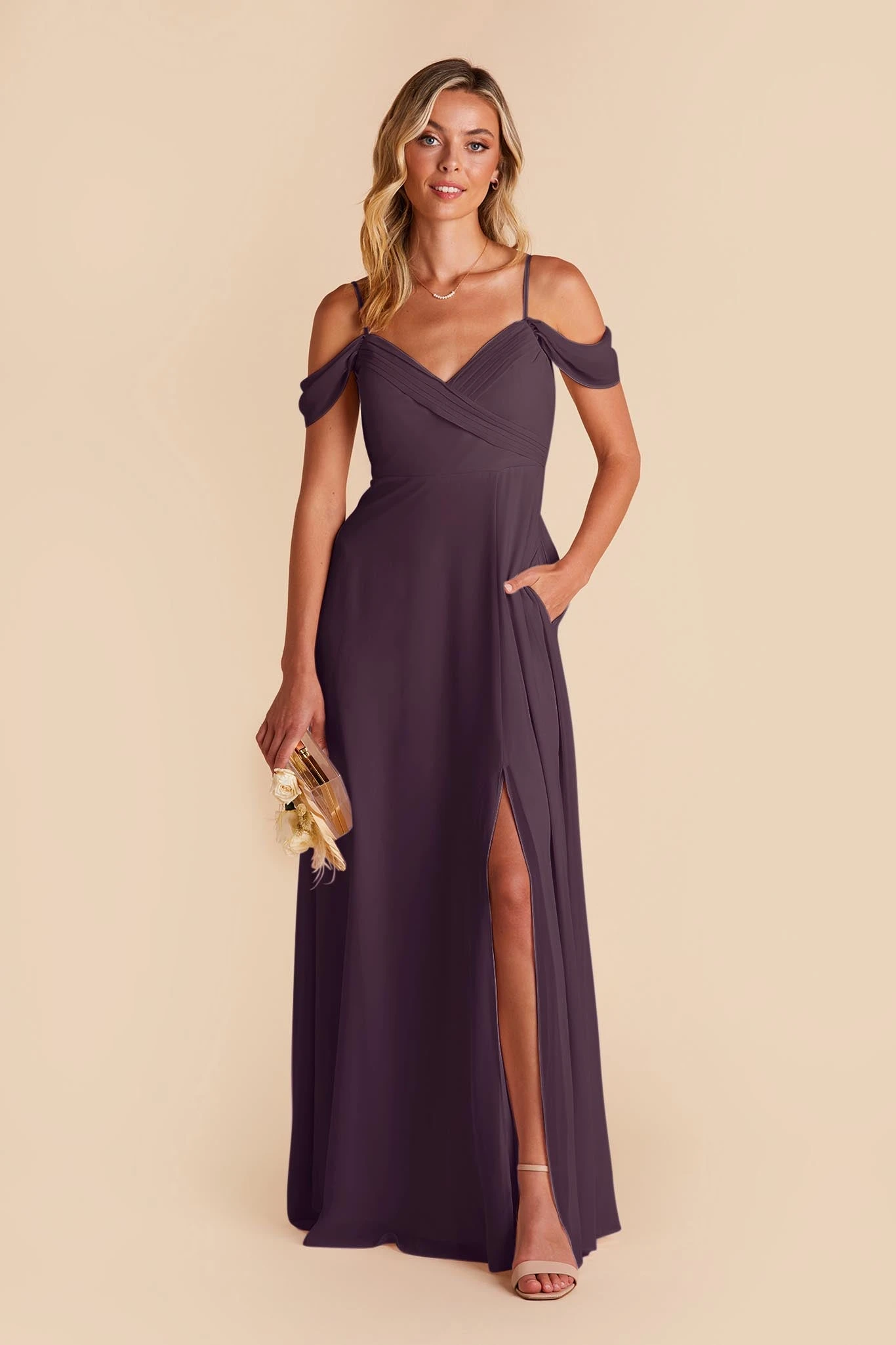Spence Convertible Dress - Plum 6 Spence Convertible Dress - Plum - Image 4