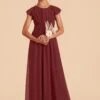 Celine Junior Dress - Rosewood 1 Celine Junior Dress - Rosewood -Elegance Bridal Store rosewood celine junior bridesmaid dress 02