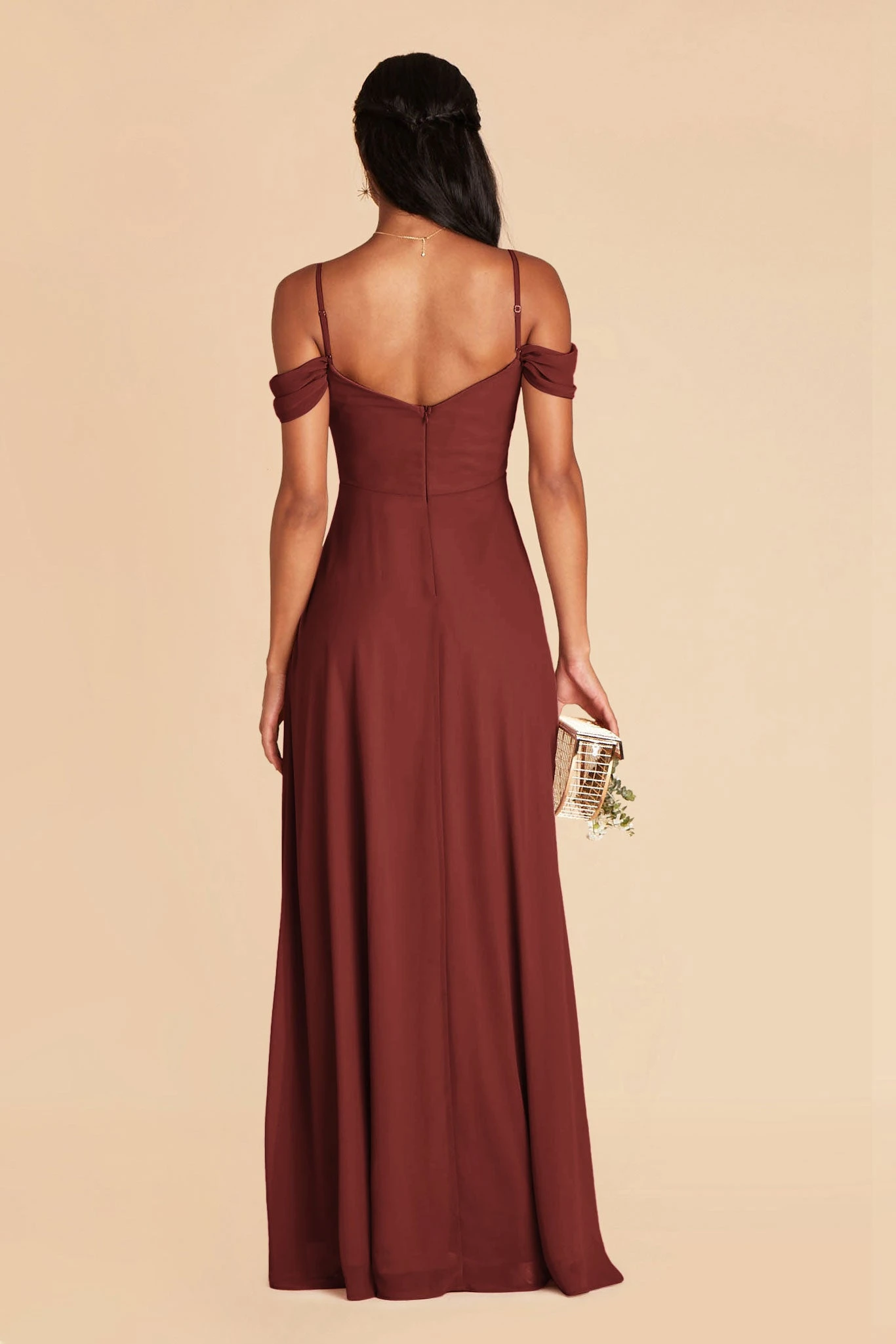 Devin Convertible Dress - Rosewood 16 Devin Convertible Dress - Rosewood - Image 14