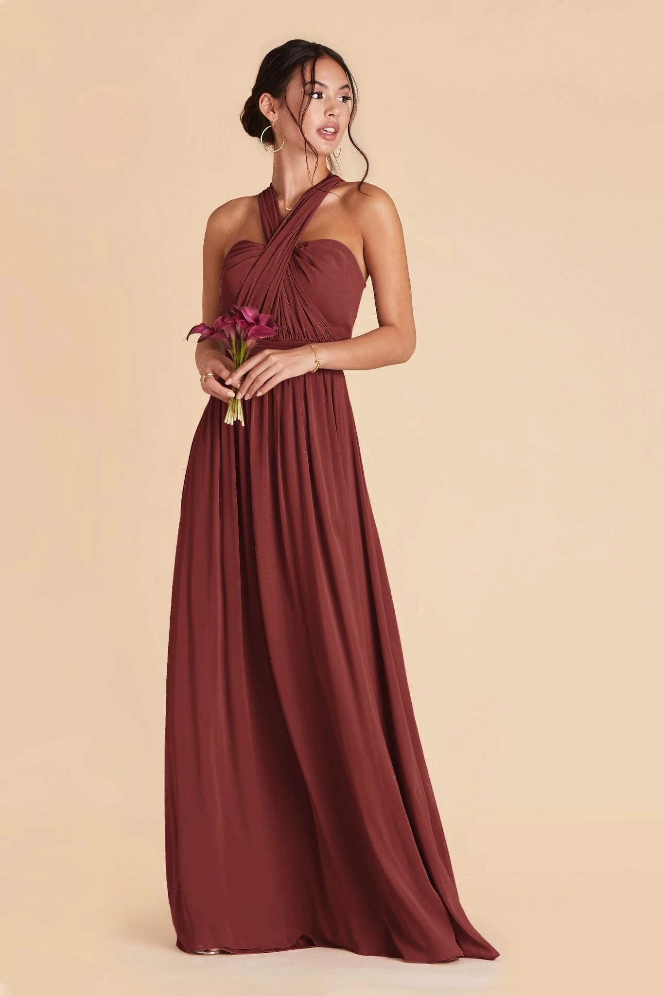 Grace Convertible Dress - Rosewood 4 Grace Convertible Dress - Rosewood - Image 2