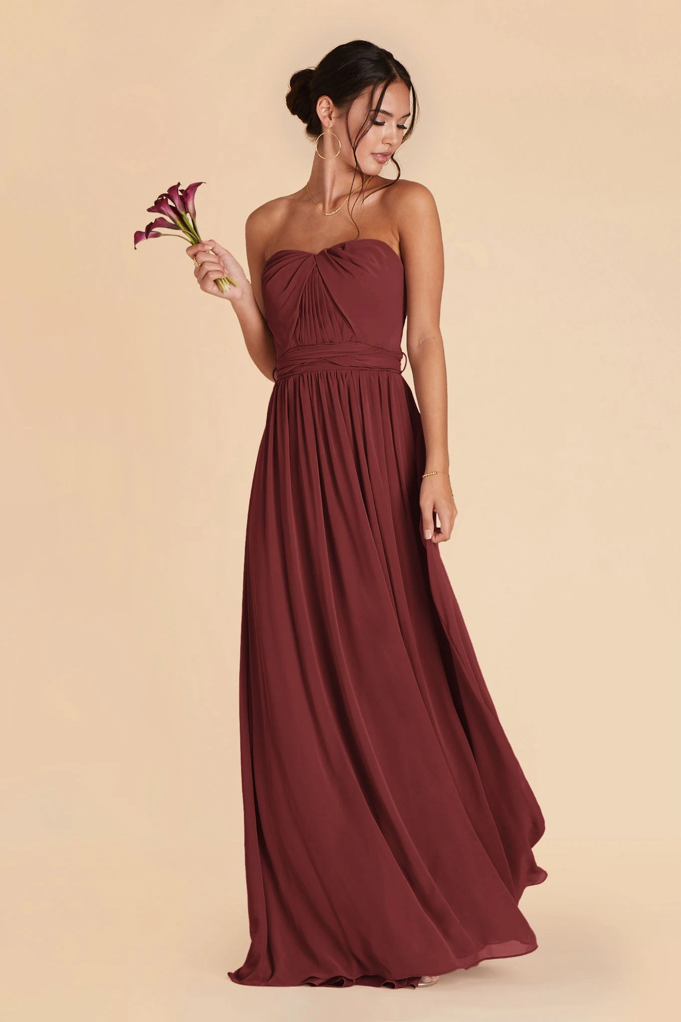 Grace Convertible Dress - Rosewood 6 Grace Convertible Dress - Rosewood - Image 4