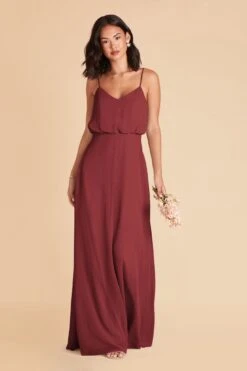 Gwennie Dress - Rosewood 21 Gwennie Dress - Rosewood -Elegance Bridal Store rosewood gwennie bridesmaid dress 03