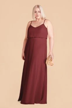 Gwennie Dress - Rosewood 25 Gwennie Dress - Rosewood -Elegance Bridal Store rosewood gwennie plus size bridesmaid dress 01