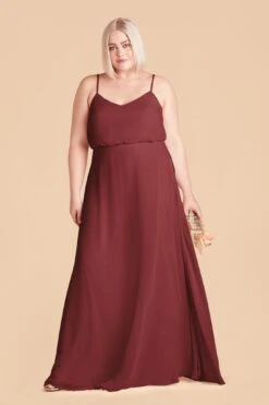 Gwennie Dress - Rosewood 24 Gwennie Dress - Rosewood -Elegance Bridal Store rosewood gwennie plus size bridesmaid dress 02