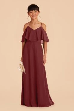 Janie Convertible Junior Dress - Rosewood