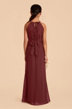 Sienna Junior Dress - Rosewood -Elegance Bridal Store rosewood sienna junior bridesmaid dress 04