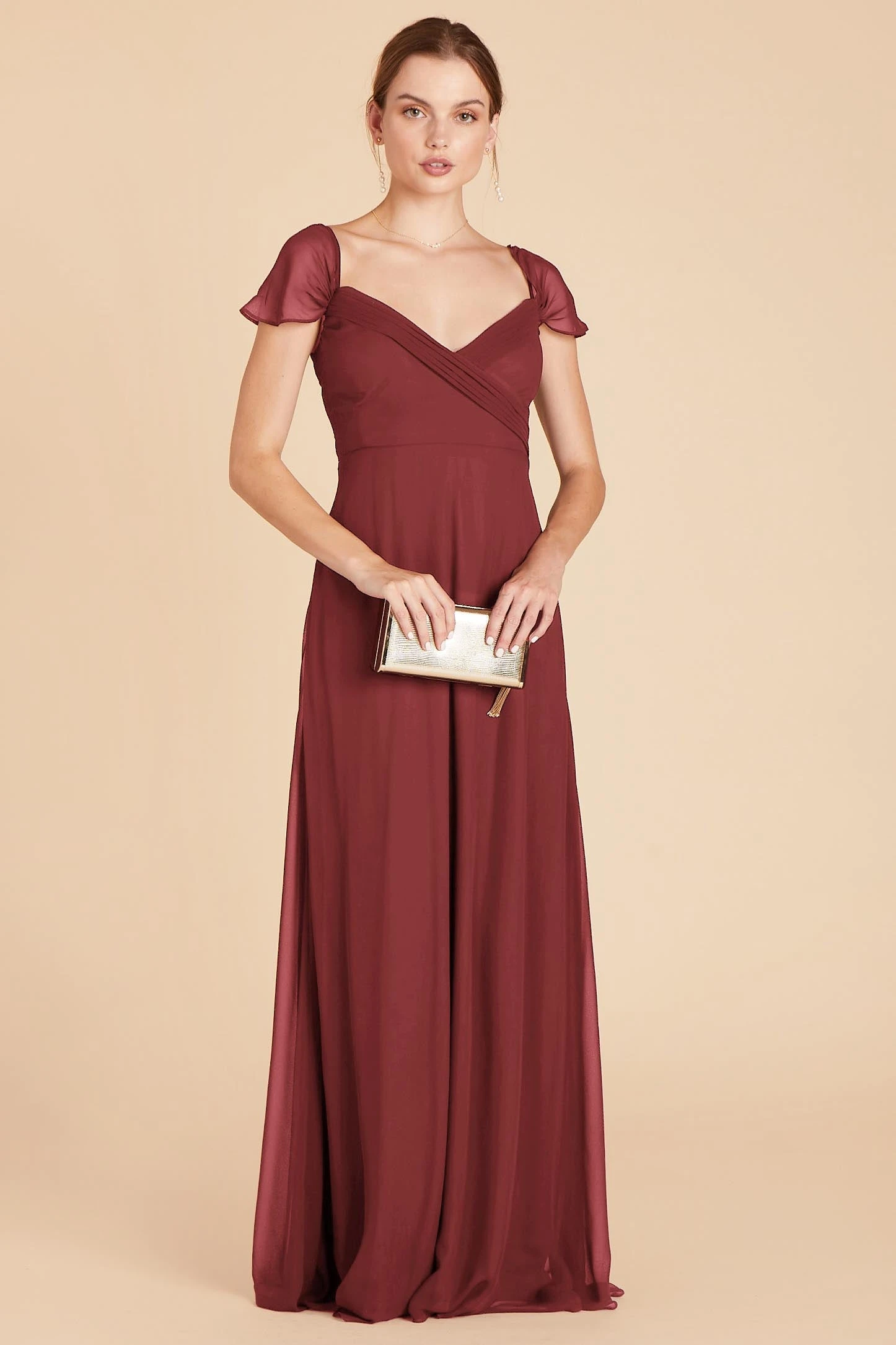 Spence Convertible Dress - Rosewood 4 Spence Convertible Dress - Rosewood - Image 2
