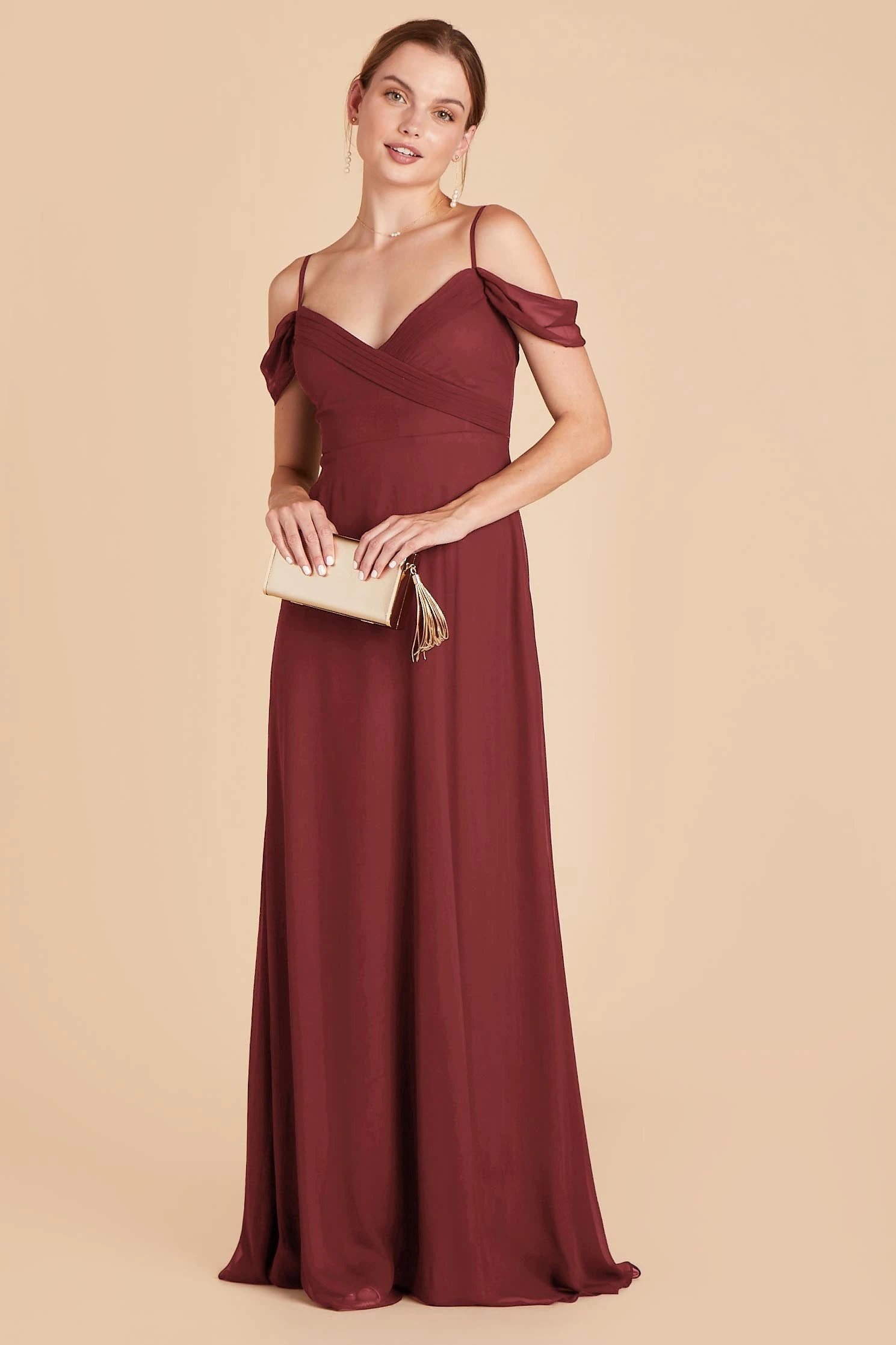 Spence Convertible Dress - Rosewood 8 Spence Convertible Dress - Rosewood - Image 6