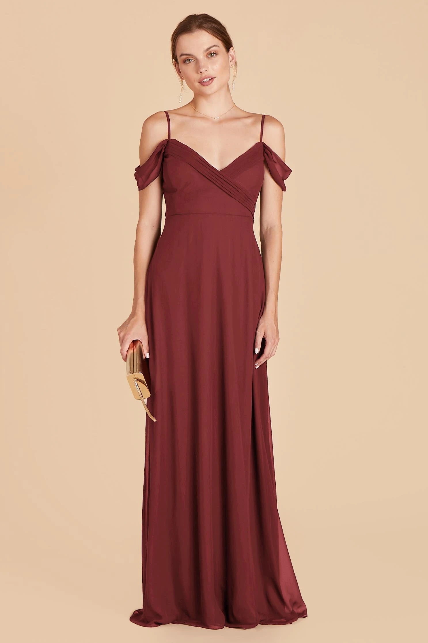 Spence Convertible Dress - Rosewood 3 Spence Convertible Dress - Rosewood