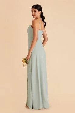 Chris Convertible Chiffon Dress - Sage -Elegance Bridal Store sage chris convertible bridesmaid dress 05