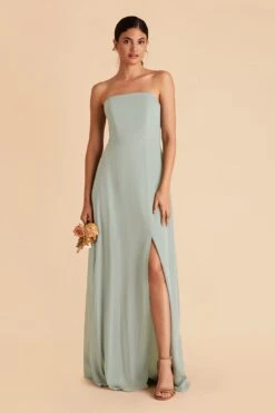 Chris Convertible Chiffon Dress - Sage -Elegance Bridal Store sage chris convertible bridesmaid dress 06
