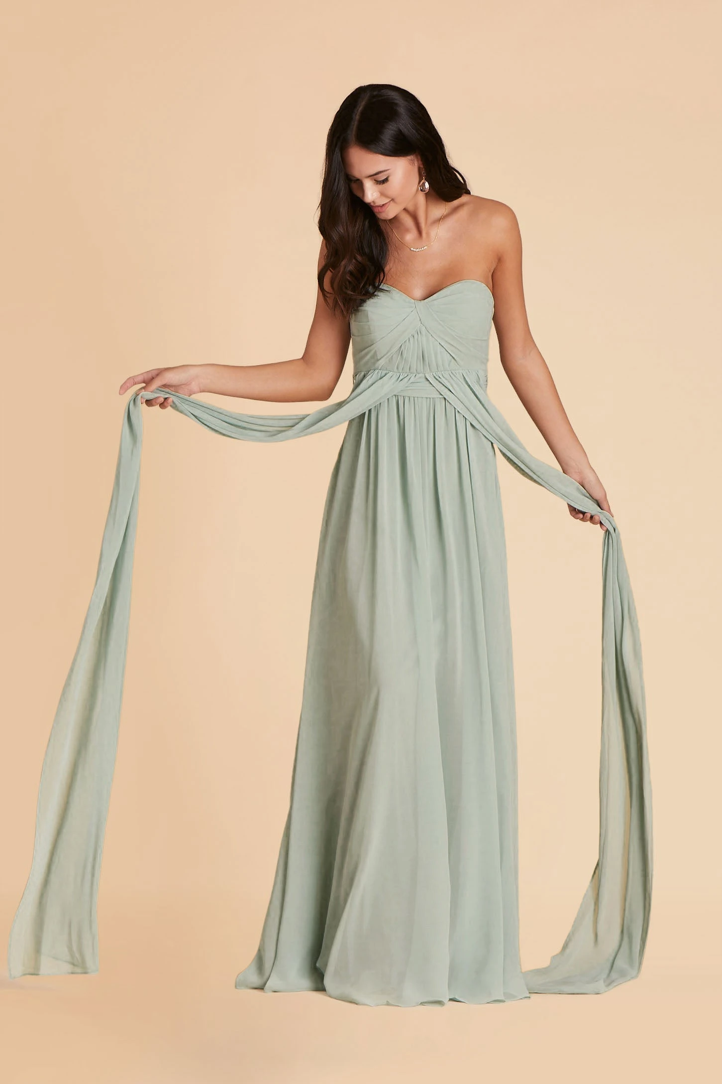 Grace Convertible Dress - Sage 16 Grace Convertible Dress - Sage - Image 14