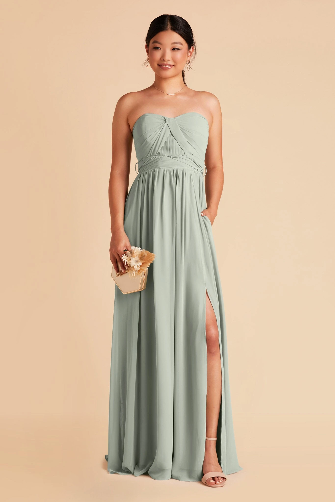 Grace Convertible Dress - Sage 13 Grace Convertible Dress - Sage - Image 11