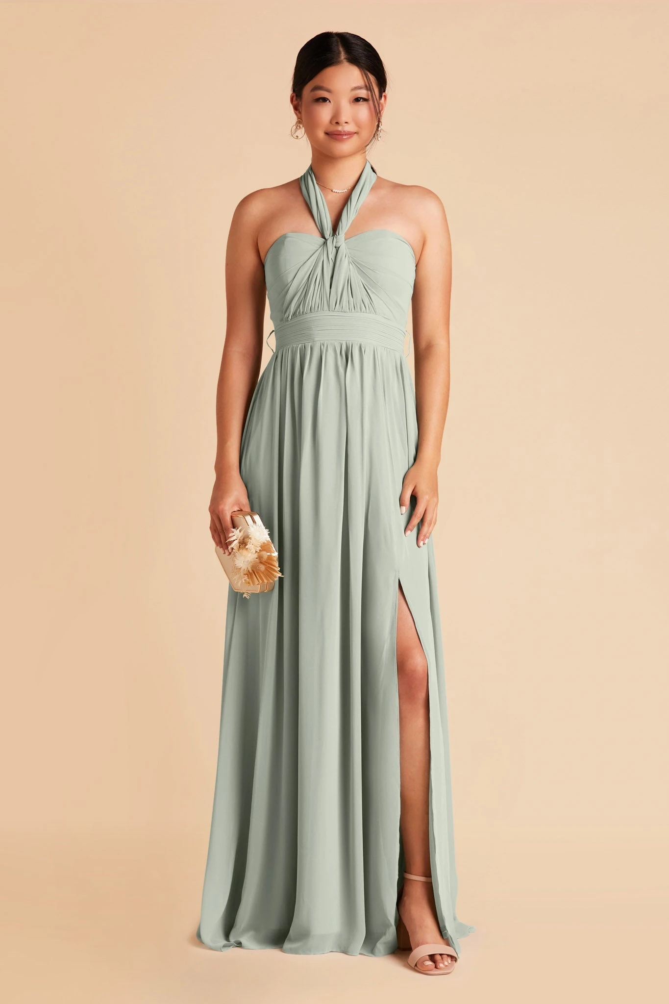 Grace Convertible Dress - Sage 12 Grace Convertible Dress - Sage - Image 10