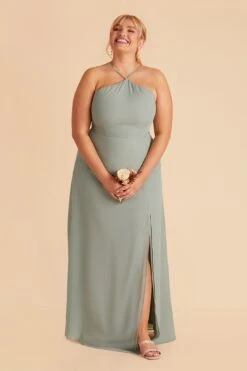 Juliet Chiffon Dress - Sage -Elegance Bridal Store sage juliet plus size bridesmaid dress 03 3bac7cf1 de2a 4a39 bb1f 23fe2d6e0552