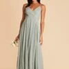 Kaia Dress - Sage 2 Kaia Dress - Sage -Elegance Bridal Store sage kaia chiffon bridesmaid dress 03