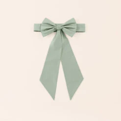 Liz Flower Girl Sash - Sage