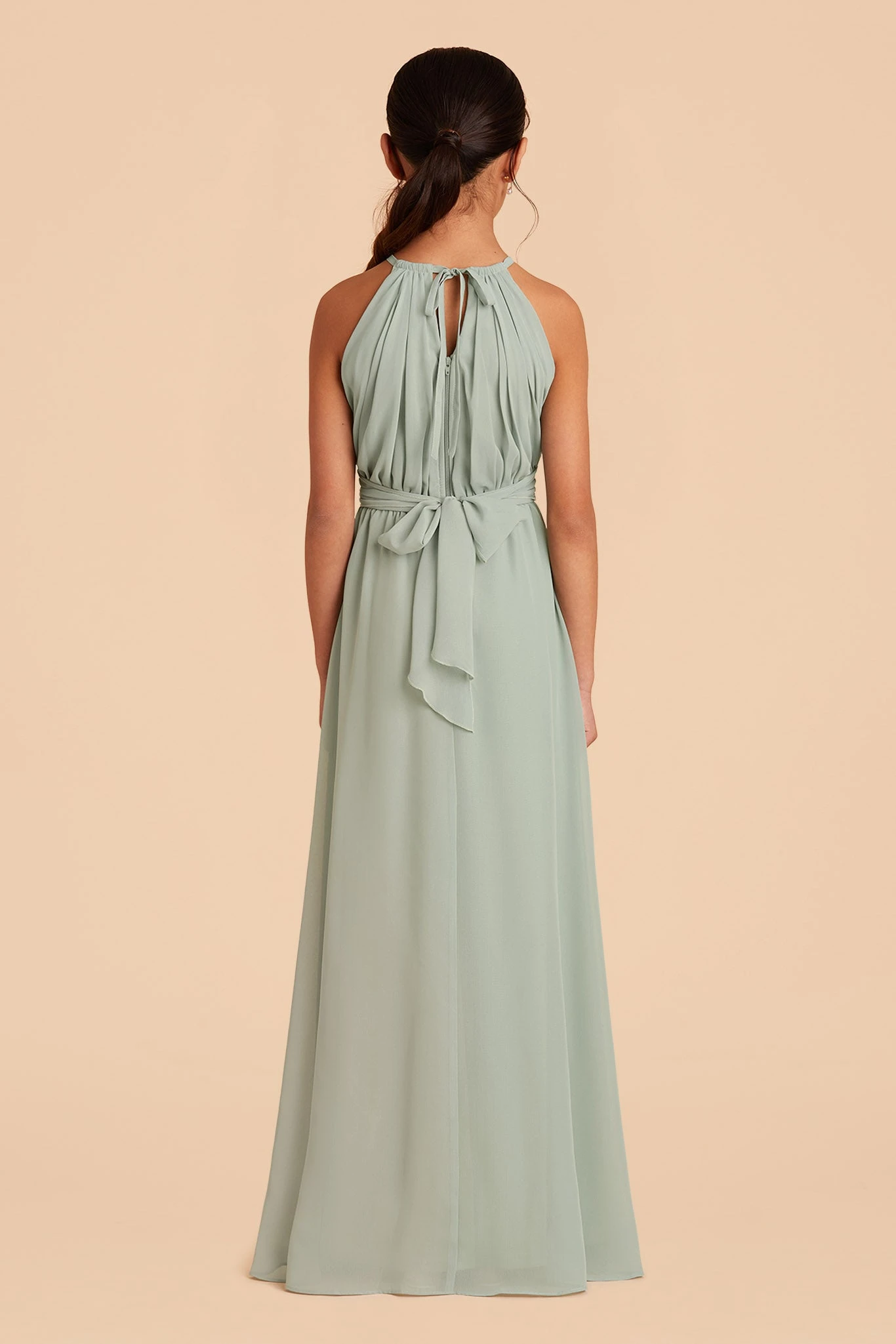 Sienna Junior Dress - Sage 9 Sienna Junior Dress - Sage - Image 7