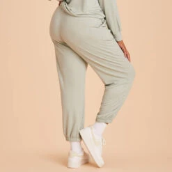 Sweatpants - Sage -Elegance Bridal Store sage sweat pants plus size loungewear 06 5e3be06d 39d4 4630 b3ee 101e0b6449a1