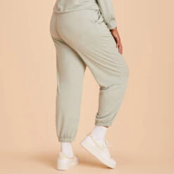 Sweatpants - Sage -Elegance Bridal Store sage sweat pants plus size loungewear 07 b0c1c6f6 1086 415a b41f 9718072d5014