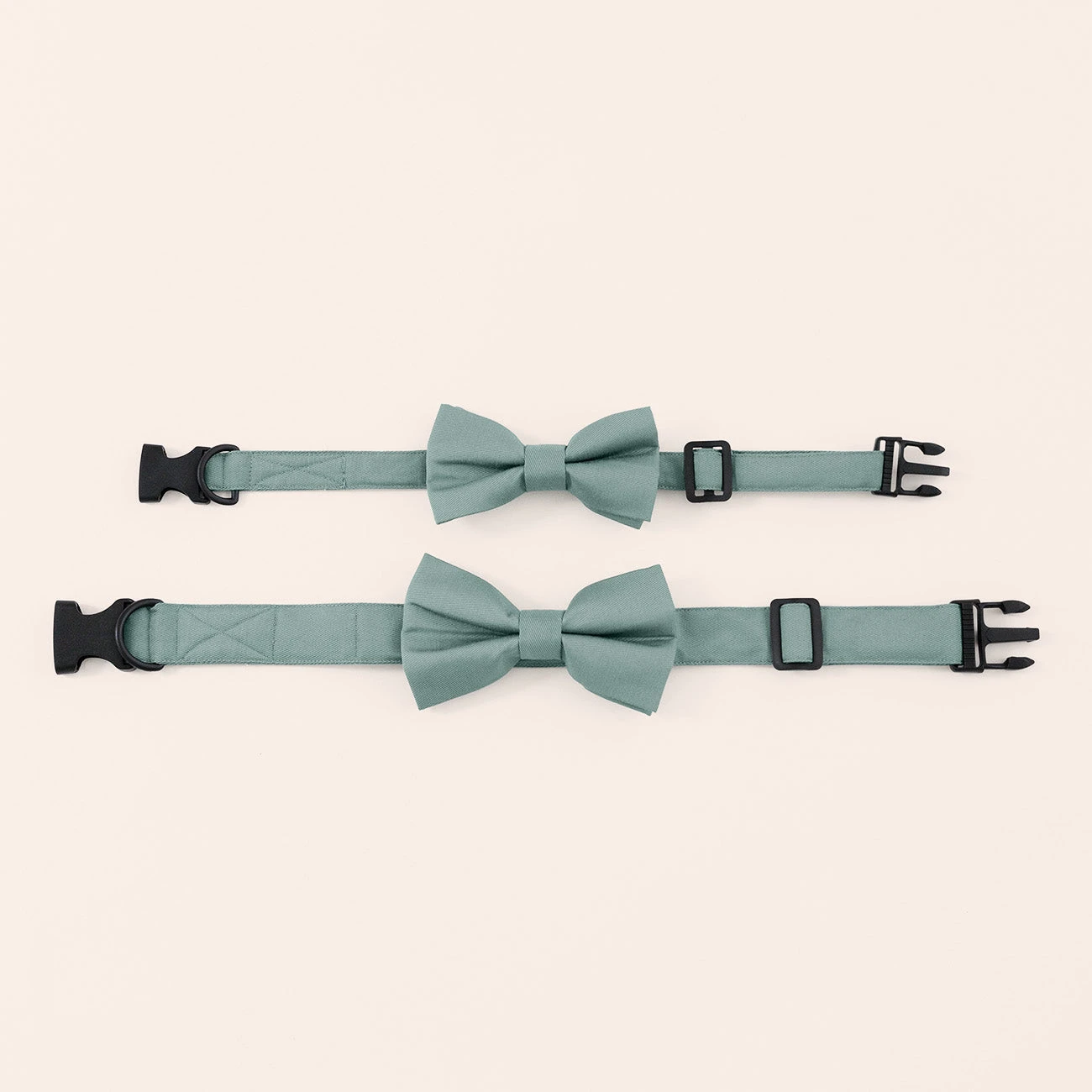 Sadie Dog Bow Tie Collar - Sea Glass 5 Sadie Dog Bow Tie Collar - Sea Glass - Image 3