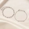 Jagger Bracelet Set - Silver