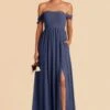 August Convertible Dress - Slate Blue