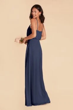 Gwennie Dress - Slate Blue 24 Gwennie Dress - Slate Blue -Elegance Bridal Store slate blue gwennie bridesmaid dress 05