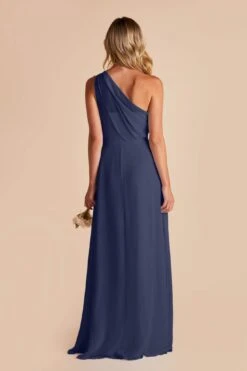 Kira Dress - Slate Blue 13 Kira Dress - Slate Blue -Elegance Bridal Store slate blue kira slit bridesmaid dress 04