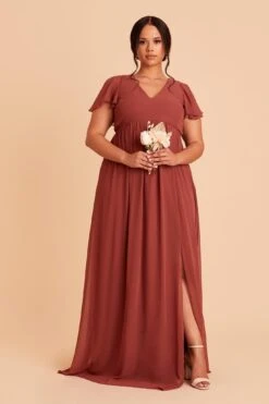 Hannah Empire Dress - Spice 11 Hannah Empire Dress - Spice -Elegance Bridal Store spice hannah plus size bridesmaid dress 01
