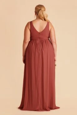 Laurie Empire Dress - Spice 19 Laurie Empire Dress - Spice -Elegance Bridal Store spice laurie slit plus size bridesmaid dress 03 79f702b4 2e00 4f44 8675 85e79509d170