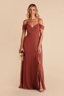 Spence Convertible Dress - Spice -Elegance Bridal Store spice spence convertible slit bridesmaid dress 02
