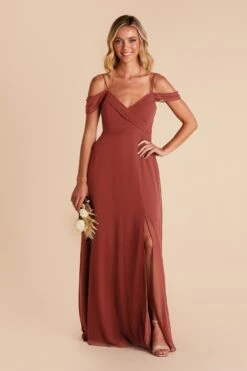Spence Convertible Dress - Spice -Elegance Bridal Store spice spence convertible slit bridesmaid dress 03