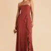 Winnie Convertible Chiffon Dress - Spice -Elegance Bridal Store spice winnie convertible slit bridesmaid dress 05
