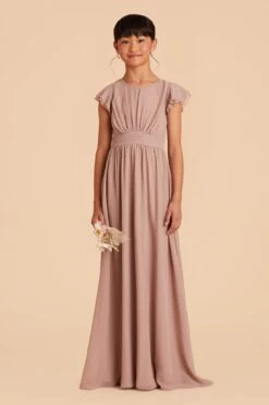 Celine Junior Dress - Taupe 15 Celine Junior Dress - Taupe -Elegance Bridal Store taupe celine junior bridesmaid dress 01