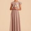 Celine Junior Dress - Taupe 2 Celine Junior Dress - Taupe -Elegance Bridal Store taupe celine junior bridesmaid dress 03