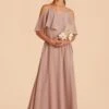 Janie Convertible Junior Dress - Taupe 2 Janie Convertible Junior Dress - Taupe -Elegance Bridal Store taupe janie convertible junior bridesmaid dress 01