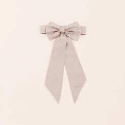 Liz Flower Girl Sash - Taupe