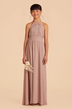 Sienna Junior Dress - Taupe