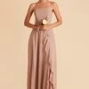Winnie Convertible Chiffon Dress - Taupe -Elegance Bridal Store taupe winnie convertible bridesmaid dress 11