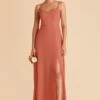 Amy Chiffon Dress - Terracotta 2 Amy Chiffon Dress - Terracotta -Elegance Bridal Store terracotta amy bridesmaid dress 03