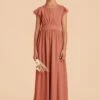 Celine Junior Dress - Terracotta