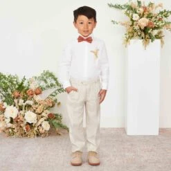 Harry Bow Tie - Terracotta -Elegance Bridal Store terracotta harry bow tie 02 469cbb85 108d 4f9d 9563 f6c9322ee00b