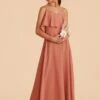 Janie Convertible Junior Dress - Terracotta 2 Janie Convertible Junior Dress - Terracotta -Elegance Bridal Store terracotta janie convertible junior bridesmaid dress 02